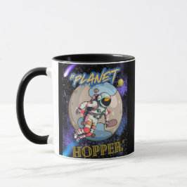 Planet-Hubschrauber Tasse