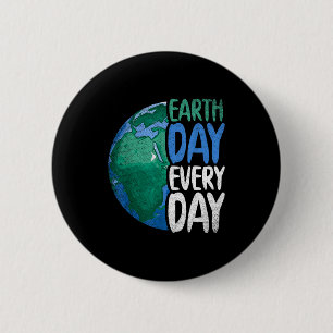 Planet Jubiläum Erdtage Täglich Erdtage  Button