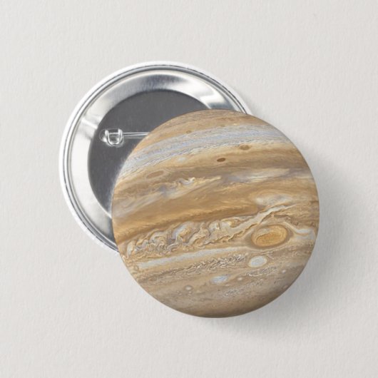 Planet Jupiter Button (Vorne & Hinten)