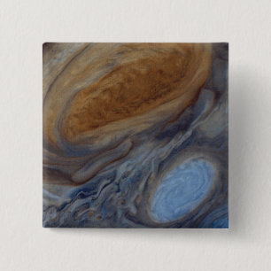 Planet Jupiter Großer Roter Platz Button