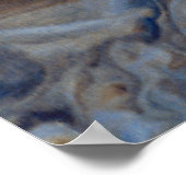 Planet Jupiter Großer Roter Platz Poster (Ecke)