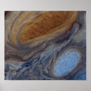 Planet Jupiter Großer Roter Platz Poster