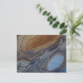 Planet Jupiter Großer Roter Platz Postkarte (Stehend Vorderseite)