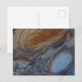 Planet Jupiter Großer Roter Platz Postkarte (Vorne/Hinten)
