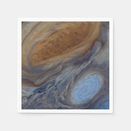 Planet Jupiter Großer Roter Platz Serviette (Vorderseite)