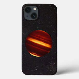 Planet Jupiter im Infrarotlicht mit Sternenhimmel Case-Mate iPhone Hülle