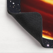 Planet Jupiter in Infrarot Light mit Starry Sky Mousepad (Ecke)