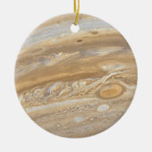 Planet Jupiter Keramik Ornament (Vorne)
