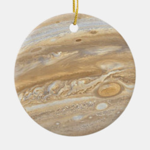 Planet Jupiter Keramik Ornament