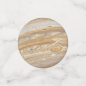 Planet Jupiter Konfetti (Klein Vorderseite)