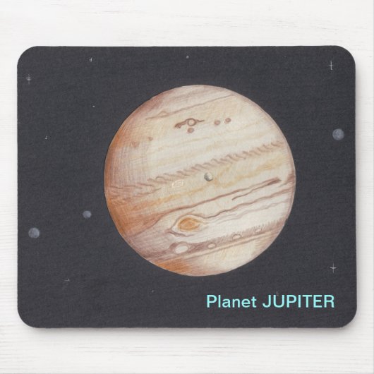Planet JUPITER-Mauspad Mousepad (Vorne)