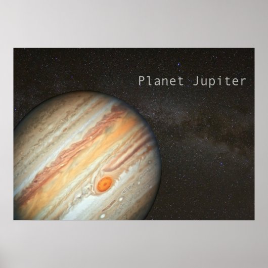 Planet Jupiter Poster (Vorne)