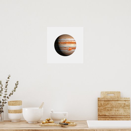 Planet Jupiter Poster (Küche)