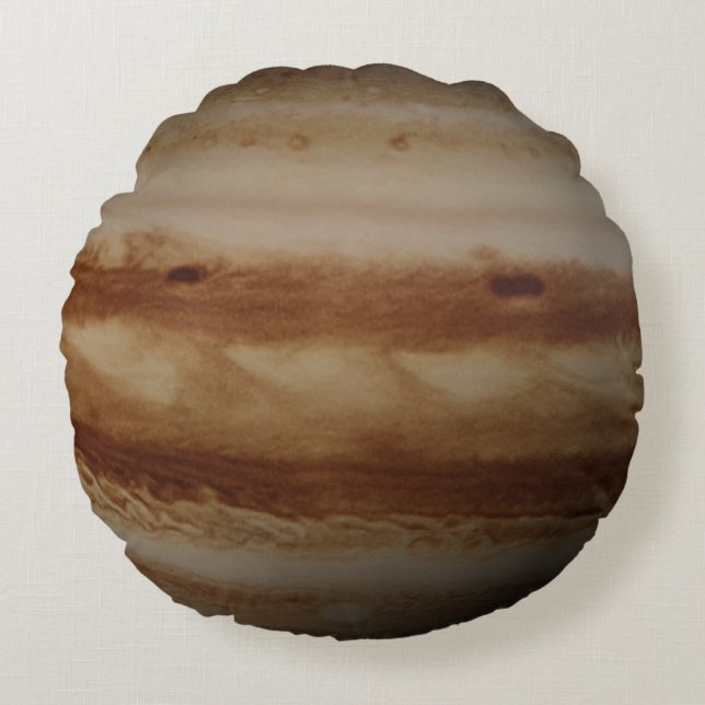 Planet Jupiter Rundkissen Rundes Kissen (Vorderseite)