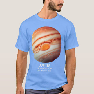 Planet Jupiter Sonnensystem passendes Gruppentheme T-Shirt