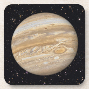 Planet Jupiter Starry Sky Getränkeuntersetzer