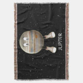 Planet Jupiter & Stars Decke (Vorderseite Vertikal)