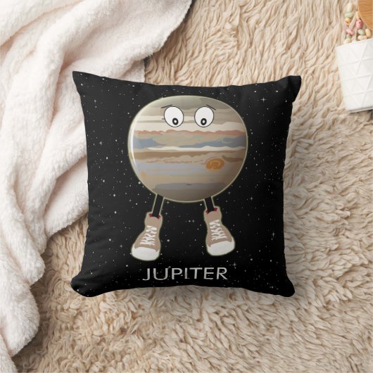 Planet Jupiter & Stars Keuchen Kissen (Decke)