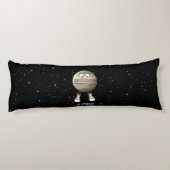 Planet Jupiter & Stars Seitenschläferkissen (Rückseite)
