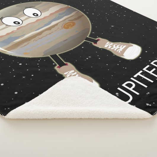 Planet Jupiter & Stars Sherpadecke (3/4)