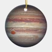 Planet Jupiter Weihnachtsbaum Keramik Ornament (Vorne)