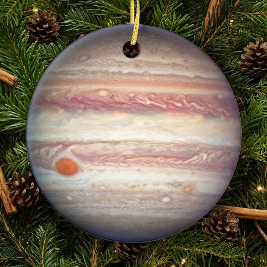 Planet Jupiter Weihnachtsbaum Keramik Ornament