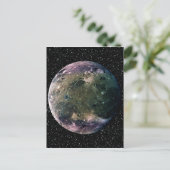 PLANET JUPITER'S MOON GANYMEDE STERGEBNIS ~ POSTKARTE (Stehend Vorderseite)