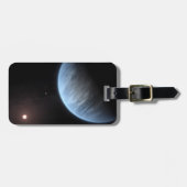 Planet K2-18b, Host Star und Begleitplanet. Gepäckanhänger (Vorderseite horizontal)