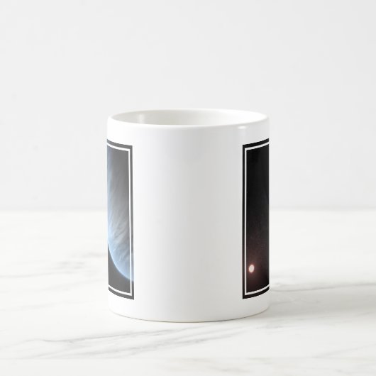 Planet K2-18b, Host Star und Begleitplanet. Kaffeetasse (Mittel)