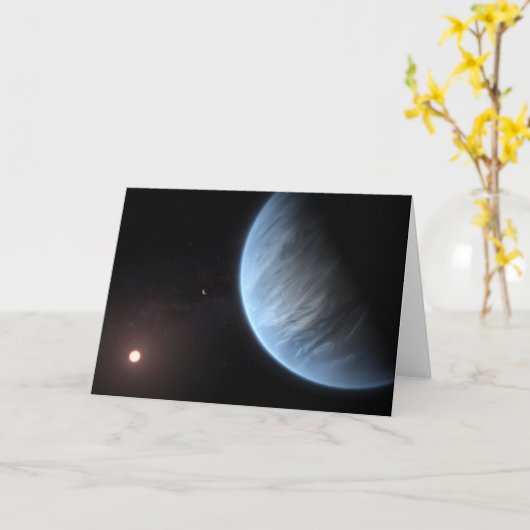 Planet K2-18b, Host Star und Begleitplanet. Karte (Gelbe Blume)