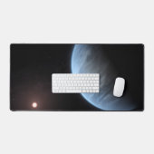 Planet K2-18b, Host Star und Begleitplanet. Schreibtischunterlage (Tastatur & Maus)