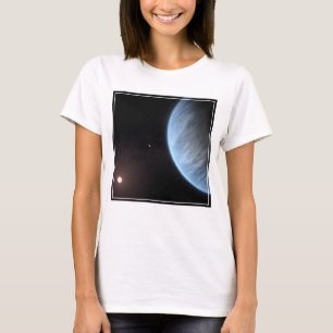 Planet K2-18b, Host Star und Begleitplanet. T-Shirt