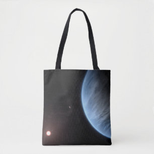 Planet K2-18b, Host Star und Begleitplanet. Tasche