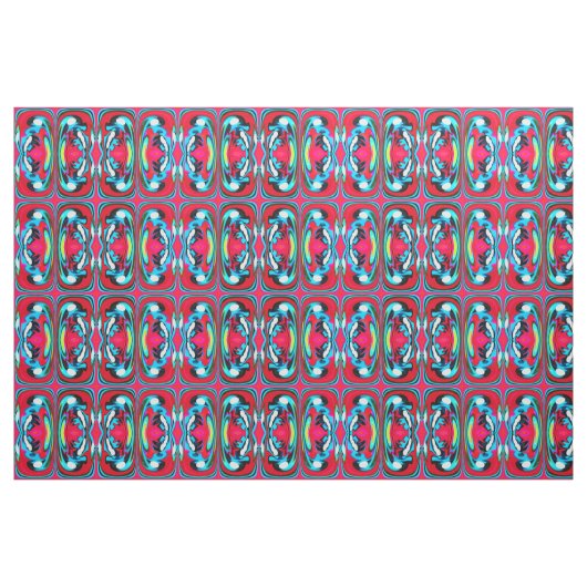 Planet Klimawandel Stoff (Fat Quarter (45,7 x 55,9 cm))
