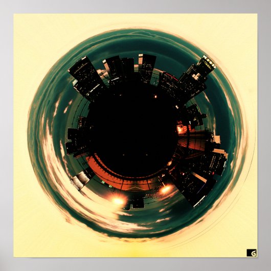 Planet LA - Print Poster (Vorne)