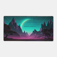 Planet Landscape Moon Digital Personalisiert Name