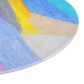 Planet Leben Schneidebrett (Ecke)