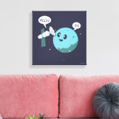 Planet Leinwanddruck (Insitu (Wohnzimmer))