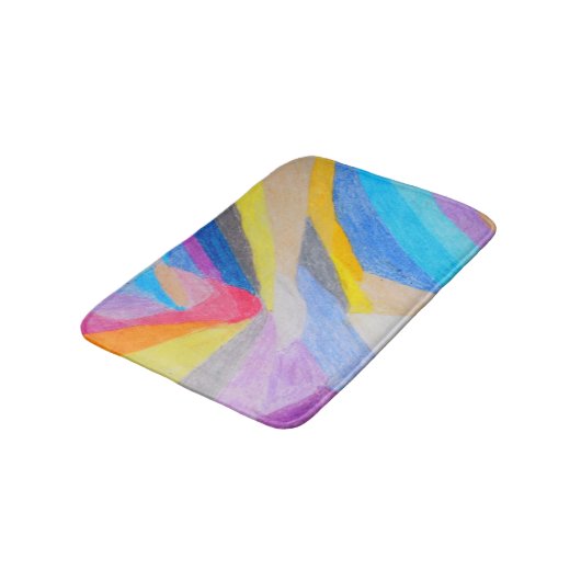 Planet Life Bath Mat Badematte (Schrägansicht)