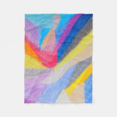 Planet Life Fleecedecke (Vorderseite)