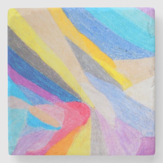 Planet Life Steinuntersetzer (Vorderseite)