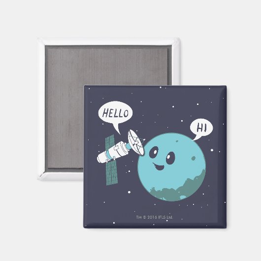 Planet Magnet (Vorderseite/Rückseite)