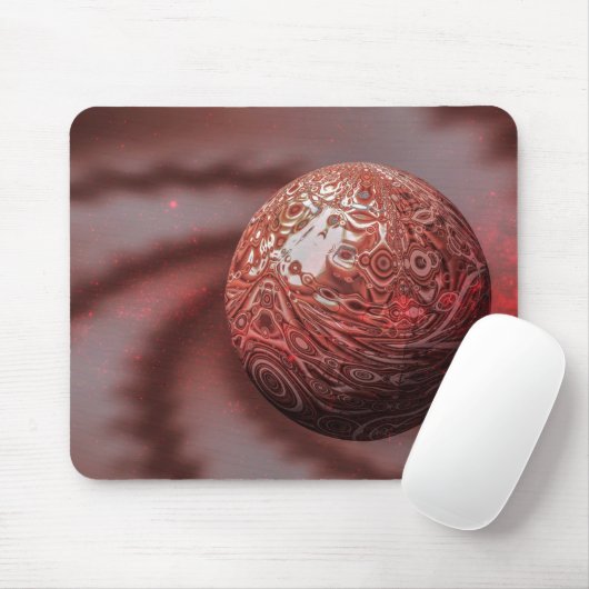 Planet Mars. Außenbereich Mousepad (Mit Mouse)