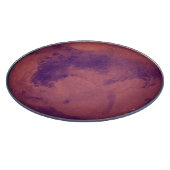 Planet Mars Cutting Board Schneidebrett (Ecke)