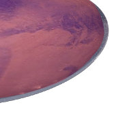 Planet Mars Cutting Board Schneidebrett (Ecke)