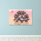 Planet Mars. Dawn Leinwanddruck (Insitu (Holzboden))