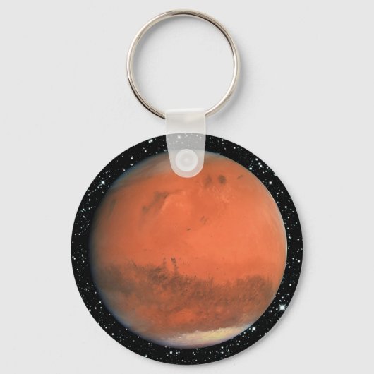 PLANET-MARS: Echtheitstern ~ Schlüsselanhänger (Vorderseite)