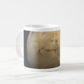 Planet-Mars im Sonnensystem der NASA Kaffeetasse (Vorderseite Links)