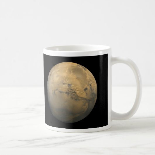 Planet-Mars im Sonnensystem der NASA Kaffeetasse (Rechts)