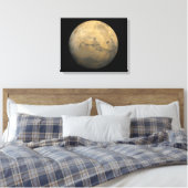 Planet-Mars im Sonnensystem der NASA Leinwanddruck (Insitu (Schlafzimmer))